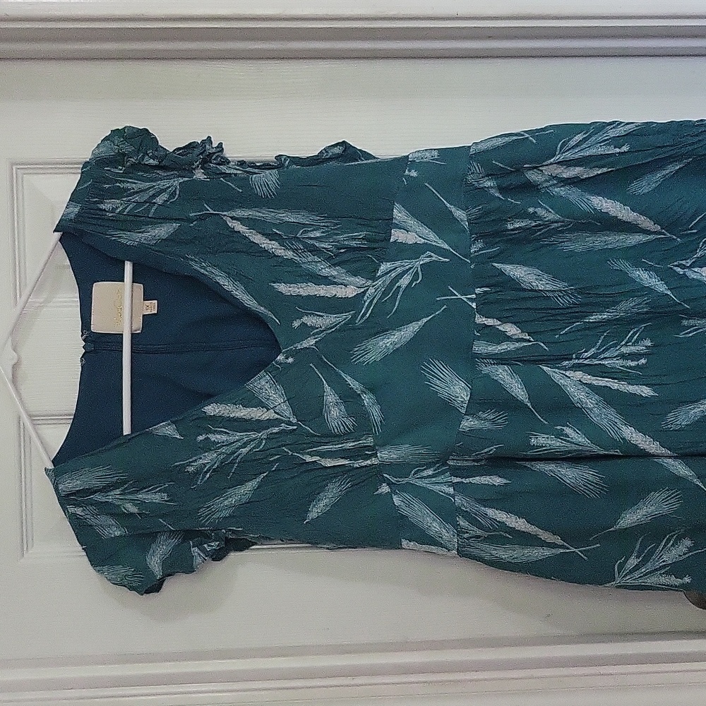 Green Modcloth dress